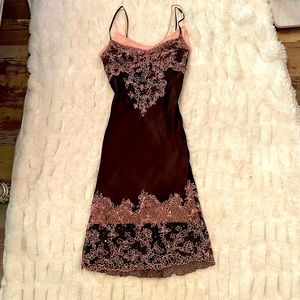 Betsey Johnson Y2K Vintage Dress! Sequins and Lace! Stunning!